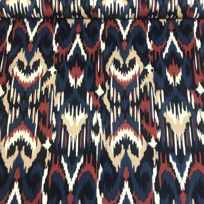 Canvas | Abstrakt | Blau Rost